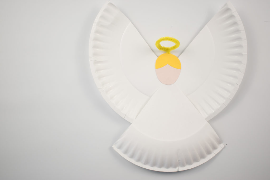 Paper Plate Angel Craft