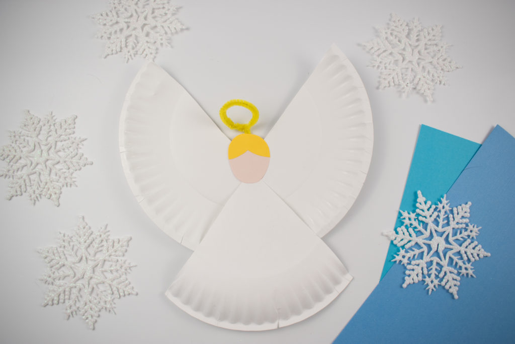 Paper Plate Angel Craft For Kids - Kids Craft Room