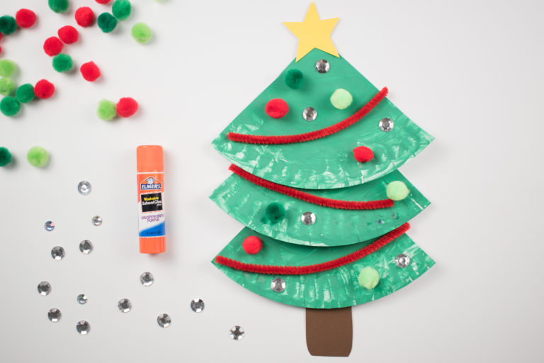 Paper Plate Christmas Tree Craft 2024