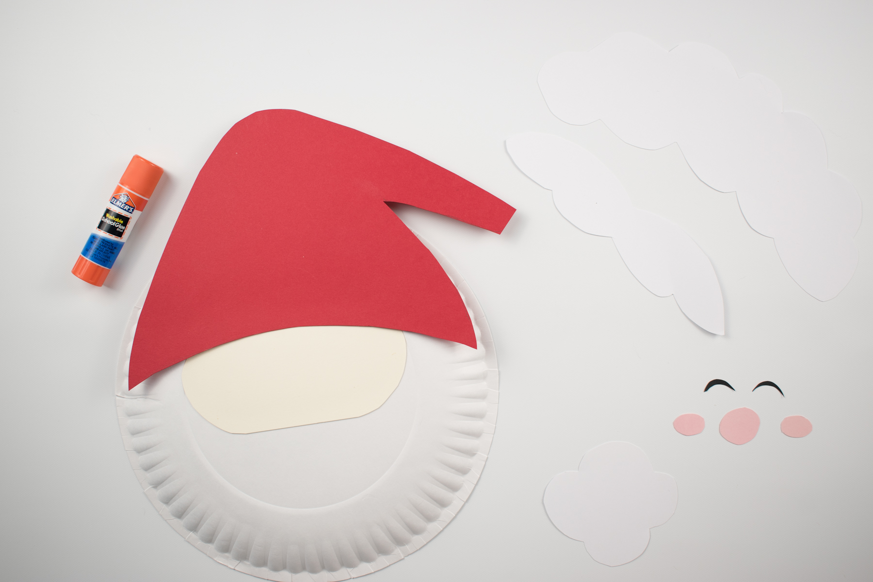 How To Make Paper Plate Santa Craft 2023