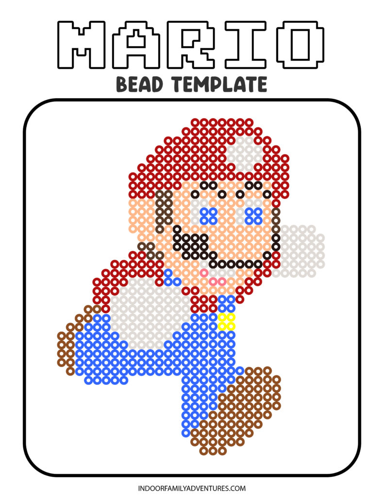 Super Mario Perler Beads: How to Enjoy These Crafts (10 Free)