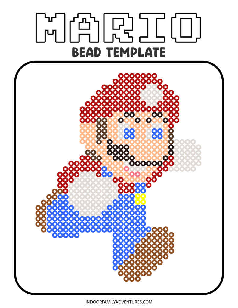 Super mario deals hama beads